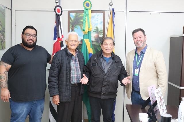 Papa Gois, Ézio Paccola, Dedé Santana e Anderson Prado