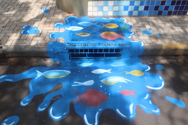 Projeto iniciou pela praça do Peixinho, no SAAE