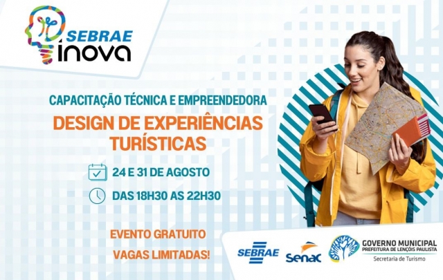 Inscrições seguem até o dia 8 de agosto