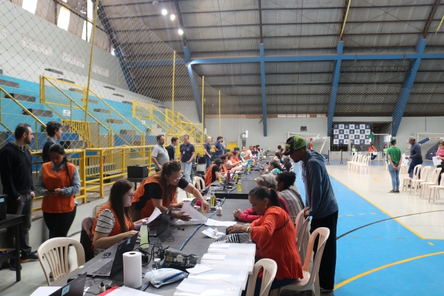 Inscrições acontecem com horário marcado