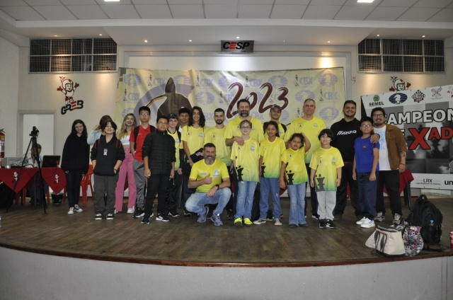 Etapa da Liga disputada em Bauru reuniu 301 enxadristas