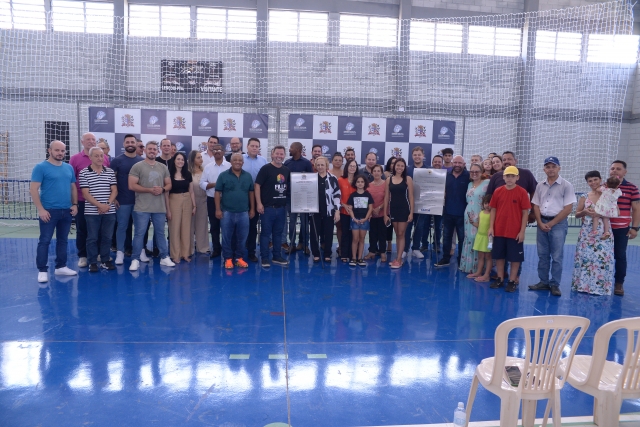 Novo ginásio já está sendo utilizado para competições e escolinhas