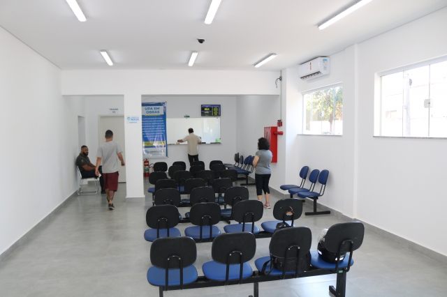 Nova recepção tem mais espaço e conforto para atendimento aos pacientes