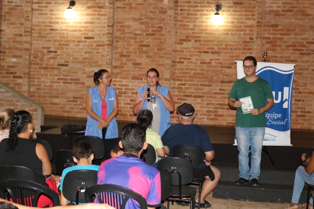 Moradores aprenderam sobre estrutura sustentável do bairro