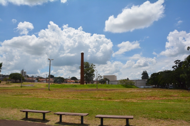 Na foto, área que vai receber a 4ª etapa do projeto para implantação do Jardim Botânico