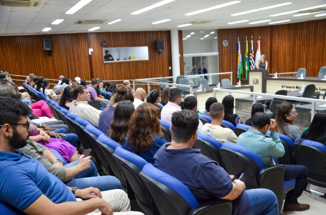 Foram homenageadas onze mulheres na cerimônia realizada na Sala de Sessões Mário Trecenti, na sexta, 22,