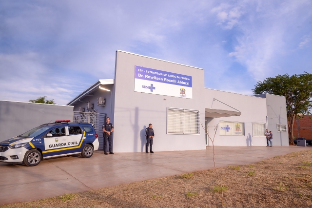 Comunidade recebeu mais uma unidade de saúde