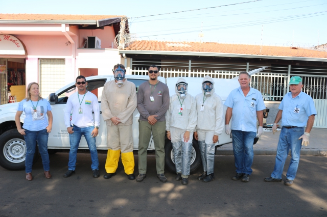 Técnicos da Sucen acompanharam trabalho dos agentes de endemias