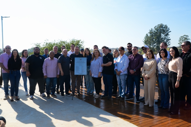 Prefeitura inaugurou mais uma obra para a população