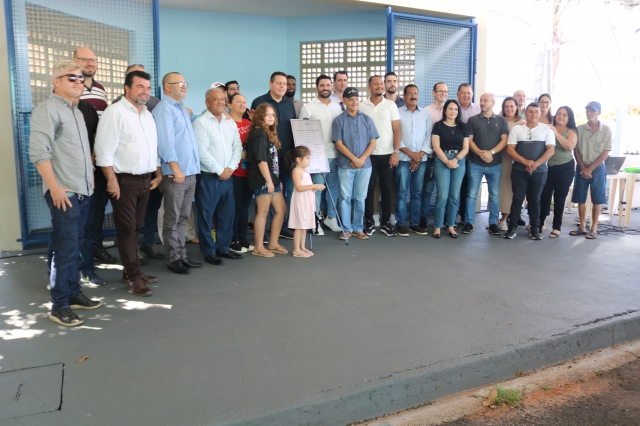 Inaugurada fonte com homenagem a José de Mello, na Vila Cruzeiro