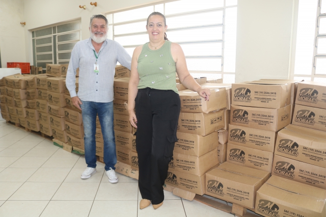 Cestas serão concedidas para as famílias atendidas pelos CRAS