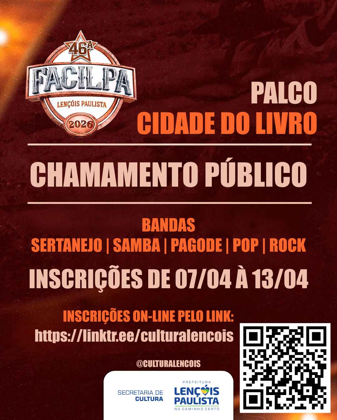 PALCO CIDADE DO LIVRO PALCO CIDADE DO LIVRO