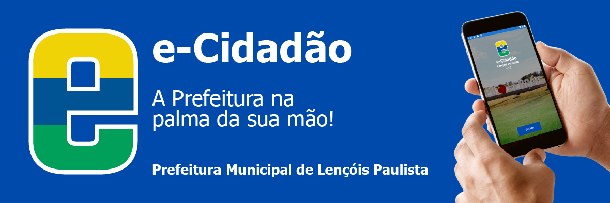 e-Cidadão - A Prefeitura na palma da sua mão!